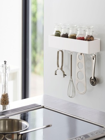 【tower】マグネットストレージラック 冷蔵庫 小物 収納 タワー