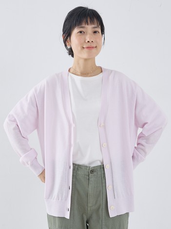 シアーラインカーディガン【予約】