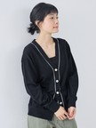 シアーラインカーディガン