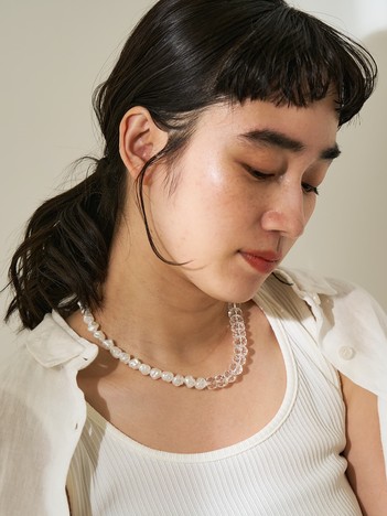 【dignif】【金属アレルギー対応】ネックレス Merge Bold