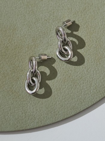 【dignif】【金属アレルギー対応】ピアス　Bold Chain