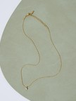 【dignif】【金属アレルギー対応】ネックレス Petit Glass Point