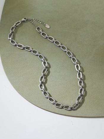 【dignif】【金属アレルギー対応】ネックレス　Flat Link