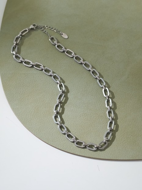 【dignif】【金属アレルギー対応】ネックレス　Flat Link