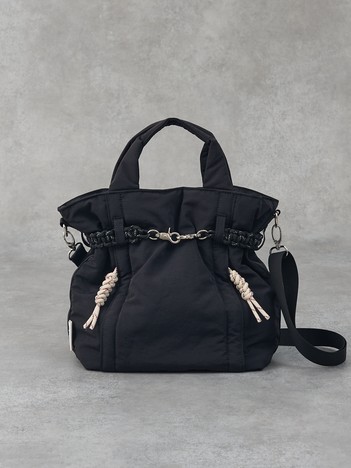 【WEB限定】【CTFK/コントロールフリーク】ナイロンコードベルトトートバッグ