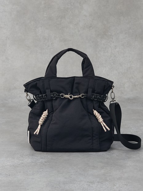 【WEB限定】【CTFK/コントロールフリーク】ナイロンコードベルトトートバッグ