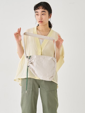 【WEB限定】【EARTH MADE】撥水ナイロンパラコードボンサックバッグ