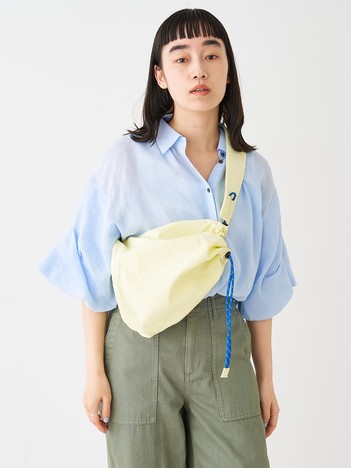 【WEB限定】【EARTH MADE】撥水ナイロンパラコードボンサックバッグ