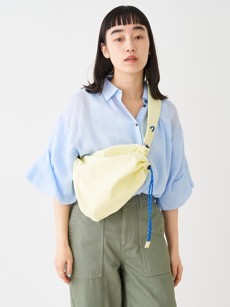 【WEB限定】【EARTH MADE】撥水ナイロンパラコードボンサックバッグ