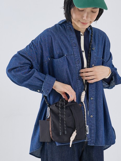 【WEB限定】【CTFK/コントロールフリーク】ナイロンハンディショルダーバッグ