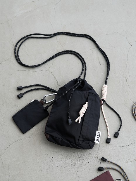 【WEB限定】【CTFK/コントロールフリーク】ナイロンハンディショルダーバッグ