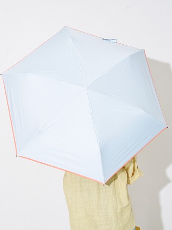 日傘 パイピング  晴雨兼用 折りたたみ傘 ALL IN UMBRELLA 【assa】【WEB限定】