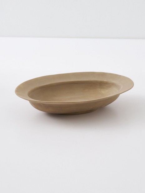 【新品未使用】　児玉修治　器　６点セット　リネン　ベージュ 児玉修治】 オーバルbowl L｜collex / コレックス