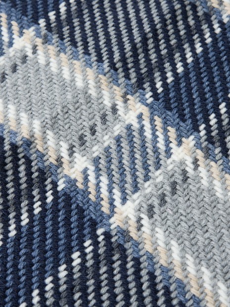 John Branigan/ジョンブラニガン】CHECK SHAWL チェック柄 大判 三角
