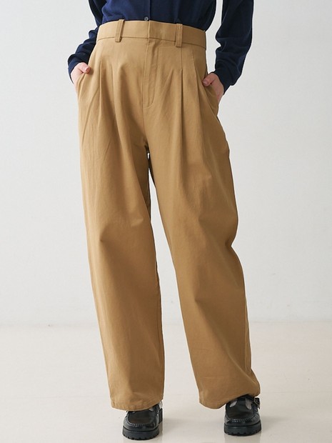 ルーズテーパード チノパンツ