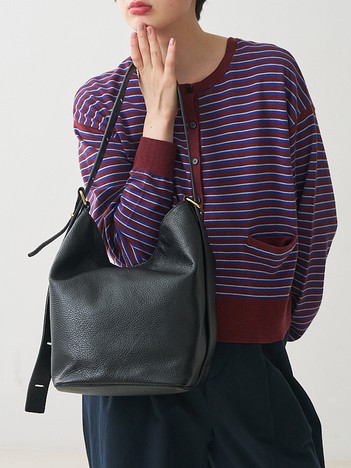 【WEB限定】【AULENTTI/オウレンティ】レザーマルチショルダーバゲット