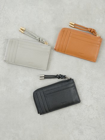 【WEB限定】【BEAURE/ヴュレ】レザージップスマートウォレット