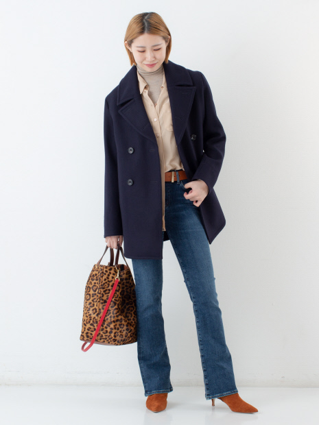 【COCUCA】クラシックPコート