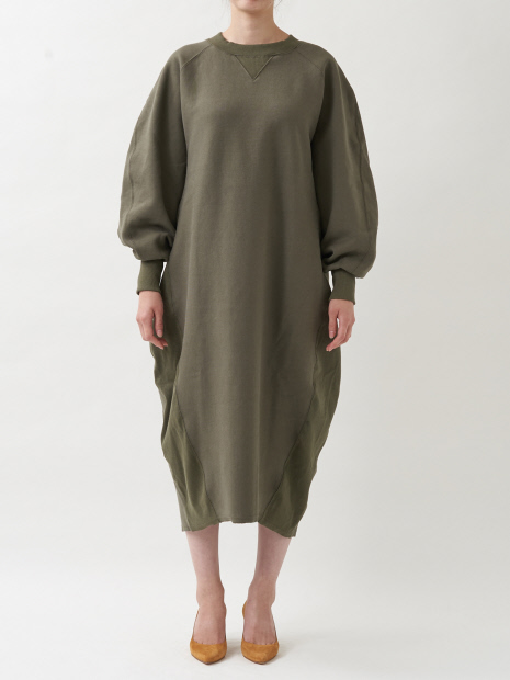【COUTURE DADAM/クチュール ド アダム】別注スウェットワンピース