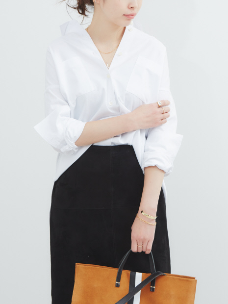 【COCUCA】ベーシックシャツ