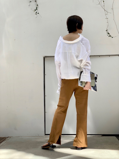 【COCUCA】2WAYカシュクールシャツ