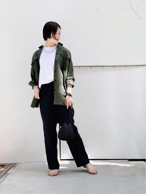 【COCUCA】ハーフゴムパンツ