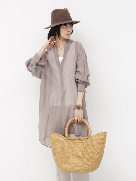 【COCUCA】シフォンブラウス【予約】