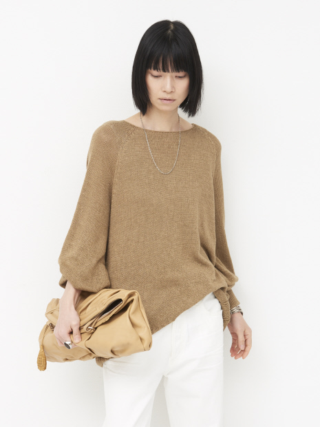 【COCUCA】2WAYリリヤーンニット