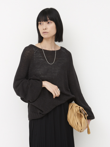 【COCUCA】2WAYリリヤーンニット