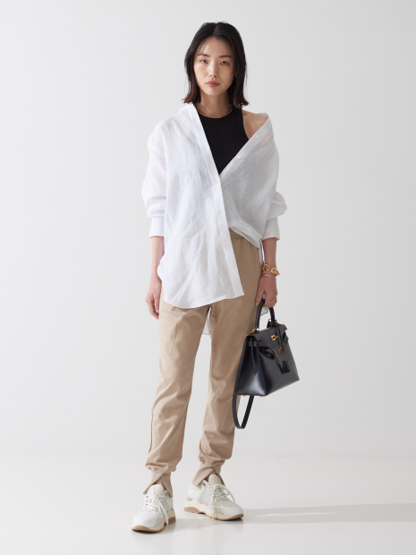 【stylist 村山佳世子×THE STORE by C'】オーガニックコットンジョガーパンツ