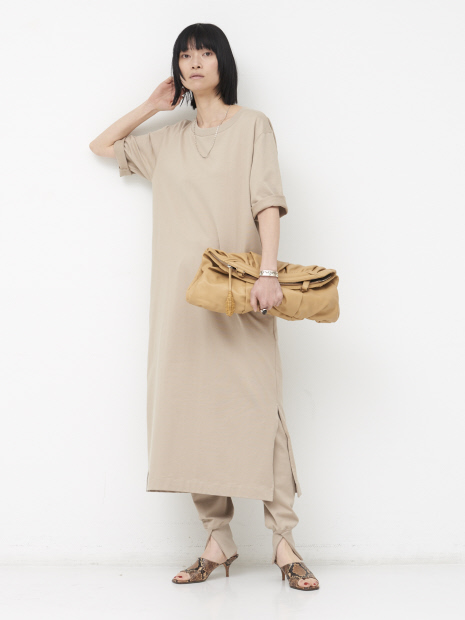 【stylist 村山佳世子×THE STORE by C'】オーガニックコットンジャージーTワンピース
