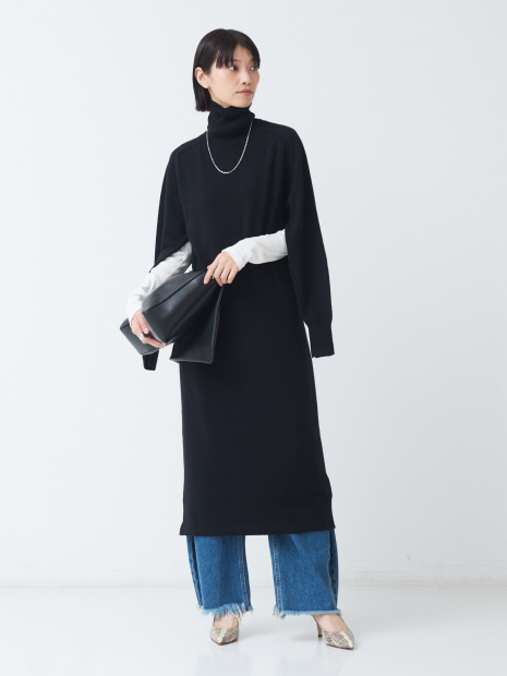 【Maria McManus】Turtleneck Dress / タートルネック ワンピース