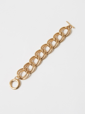 【MODERN WEAVING】Parallel Chain Bracelet / チェーンブレスレット