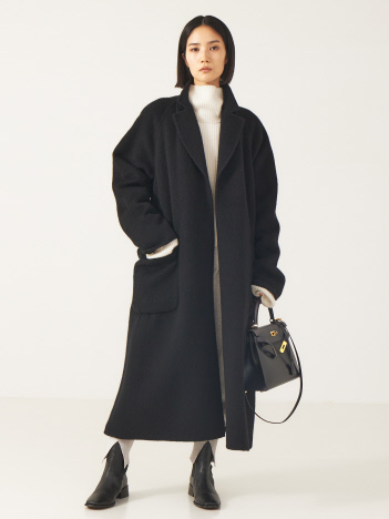 THE STORE by C' - 【COCUCA】ダブルフェイス ベルテッドロングコート
