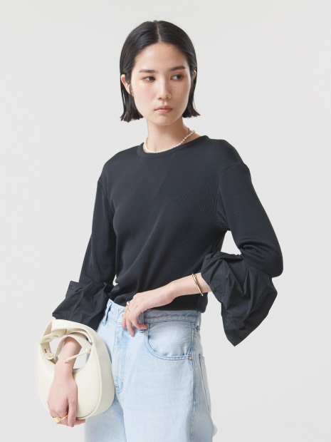 【COCUCA】タフタコンビネーション プルオーバー