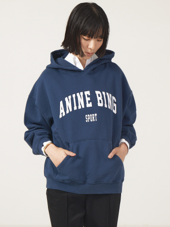 【ANINE BING】ロゴフーディ