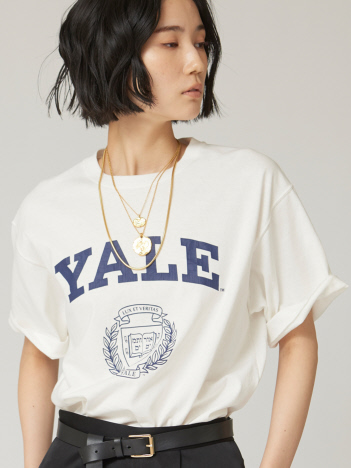THE STORE by C' - 【COUTURE D'ADAM】YALE univ. T-Shirt crest【予約】