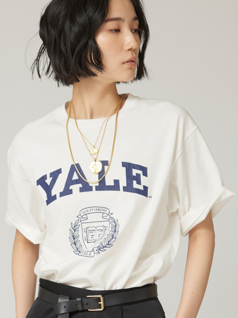 【COUTURE D'ADAM】YALE univ. T-Shirt crest【予約】