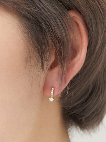 THE STORE by C' - 【BRIELEON】CZ StudEarrings
