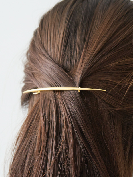 LELET NY】PIN GLOSSY BARRETTE/ピングロッシーバレッタ｜THE STORE by