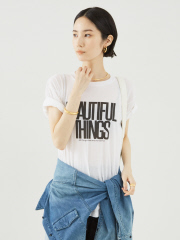 【COCUCA】BEAUTIFULロゴTシャツ