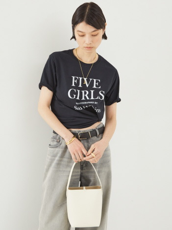 THE STORE by C' - 【COUTURE D’ADAM】SAM HASKINS Tシャツ FIVE GIRLSロゴ