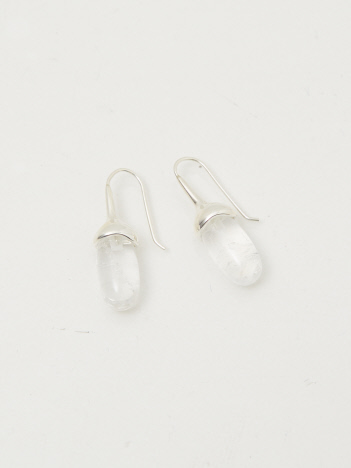 【SOPHIE BUHAI】 Dripping Stone Earrings In Quartz／クォーツピアス