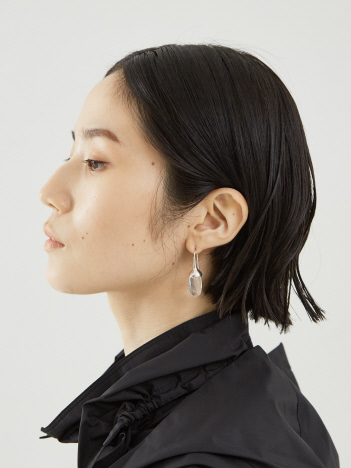 THE STORE by C' - 【SOPHIE BUHAI】 Dripping Stone Earrings In Quartz／クォーツピアス