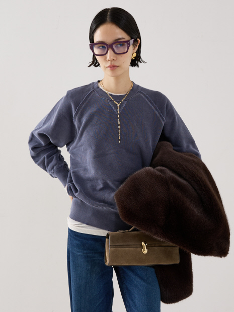 【Lee】RAGLAN SWEAT DAMAGE／ダメージスエット