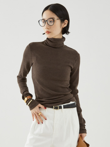 THE STORE by C' - 【ROHE】Fine Wool Turtleneck／ウールタートルネック