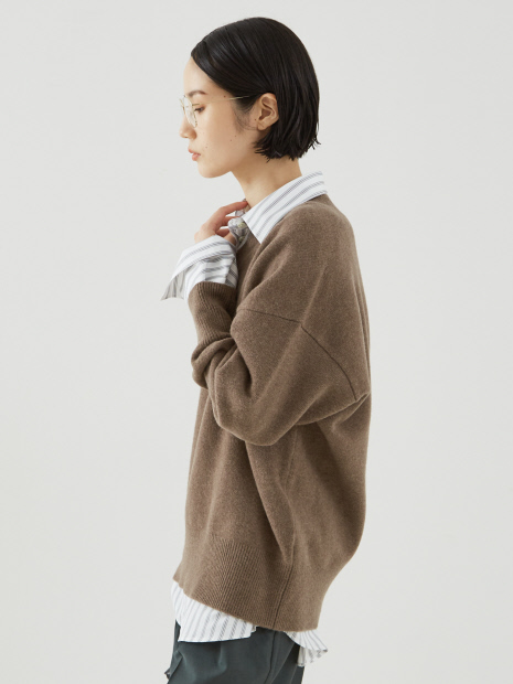 【ROHE】Classic Vneck Jumper／Vネックニットプルオーバー