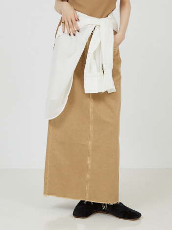 THE STORE by C' - 【Citizens of Humanity】VERONA COLUMN SKIRT／デニムマキシスカート