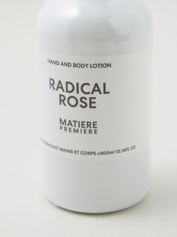 【MATIERE PREMIERE】RADICAL ROSE／ラディカルローズ　ハンド＆ボディローション300ml