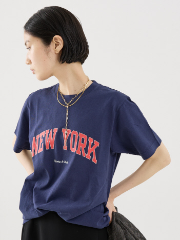 THE STORE by C' - 【Sporty&Rich】NEW YORK IVY T-Shirt／ロゴTシャツ